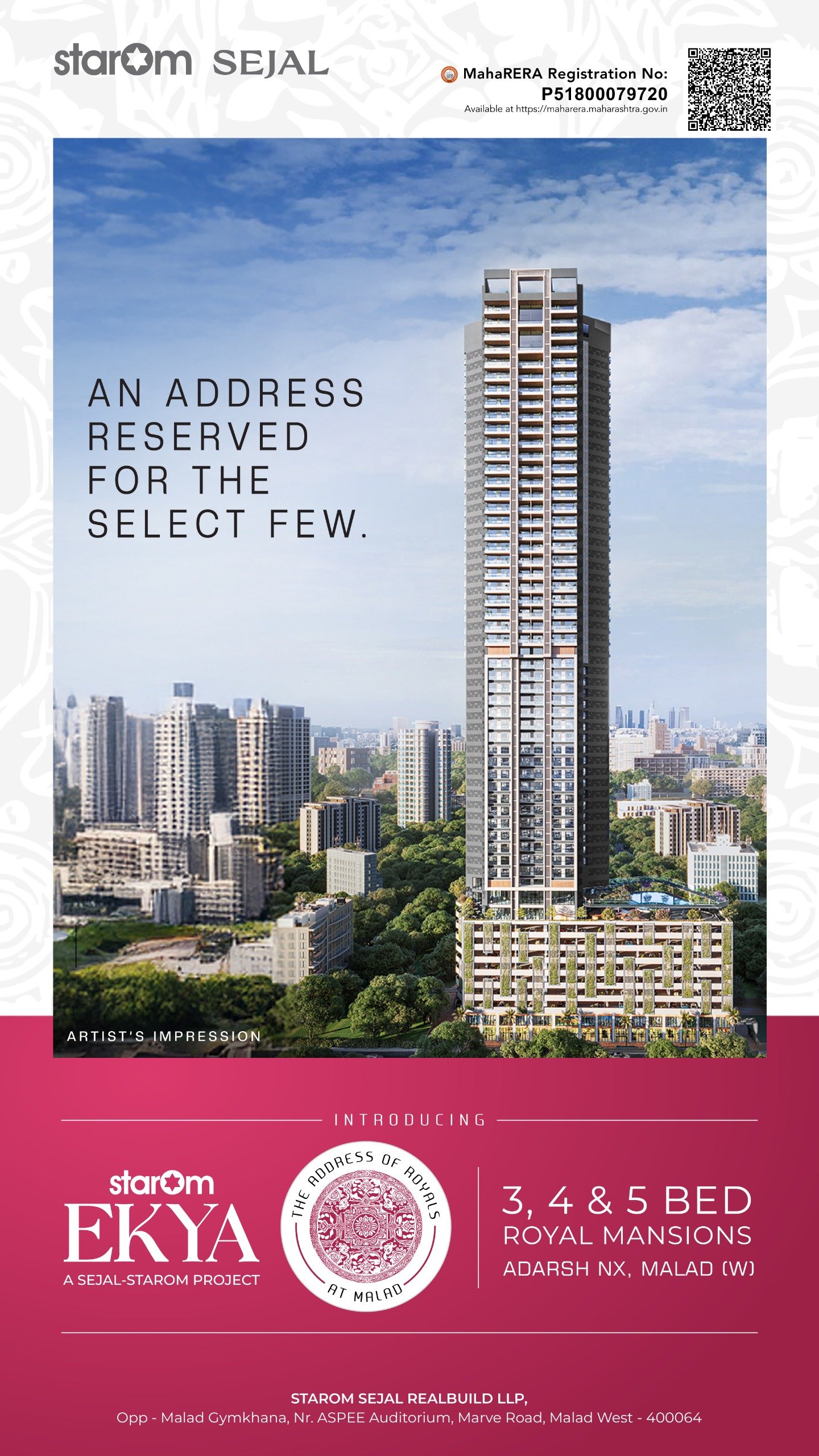 Sejal Starom Ekya Malad West Slide 1